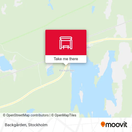 Backgården map