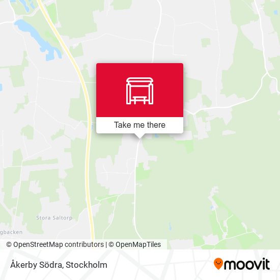 Åkerby Södra map