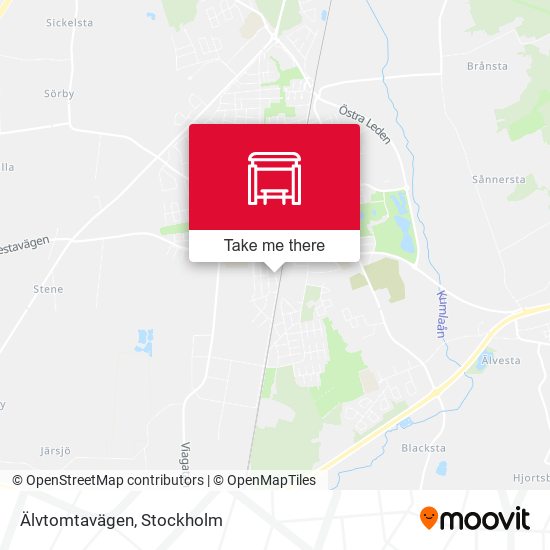 Älvtomtavägen map