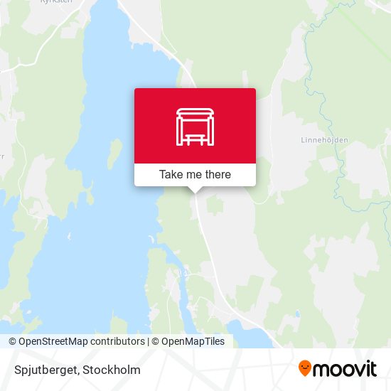 Spjutberget map