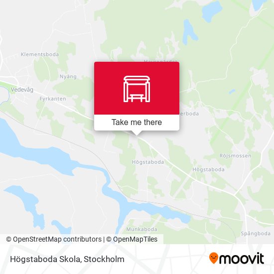 Högstaboda Skola map