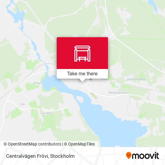 Centralvägen Frövi map