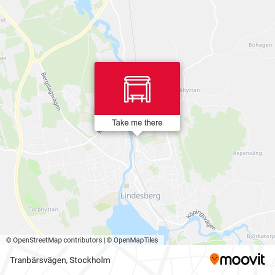 Tranbärsvägen map