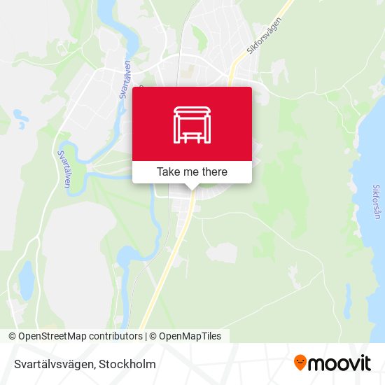 Svartälvsvägen map