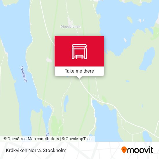 Kråkviken Norra map