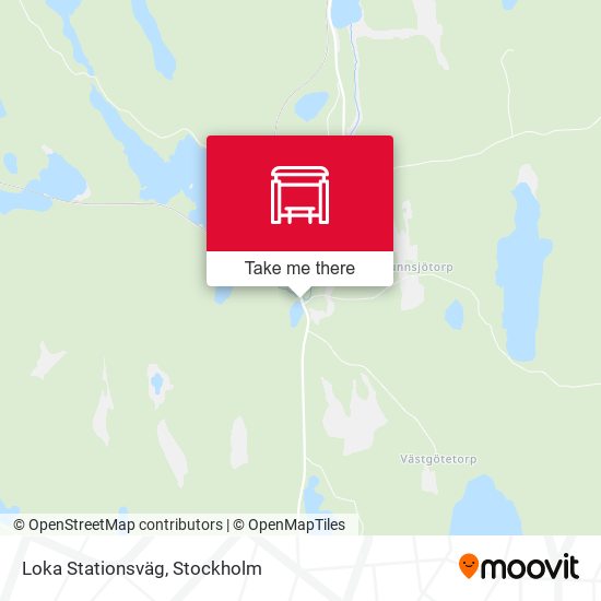Loka Stationsväg map