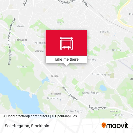 Solleftegatan map