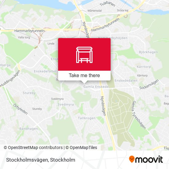 Stockholmsvägen map