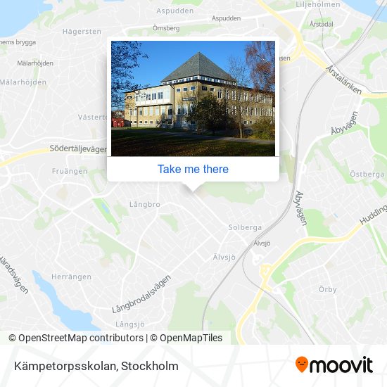 Kämpetorpsskolan map