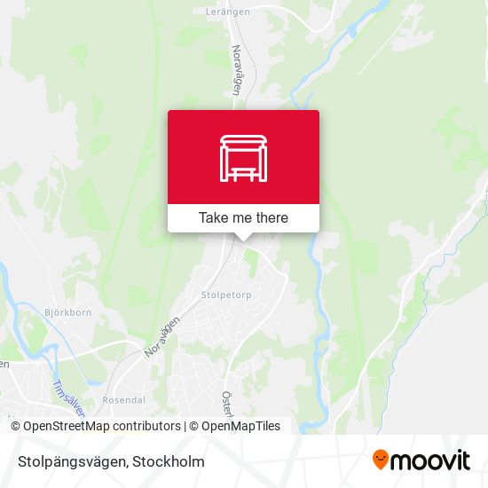 Stolpängsvägen map