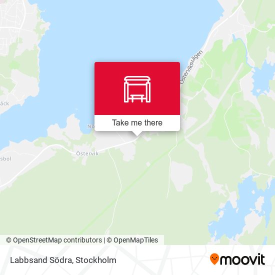 Labbsand Södra map