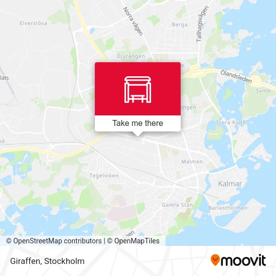 Giraffen map