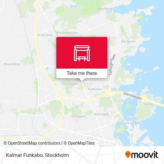 Kalmar Funkabo map