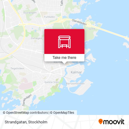 Strandgatan map