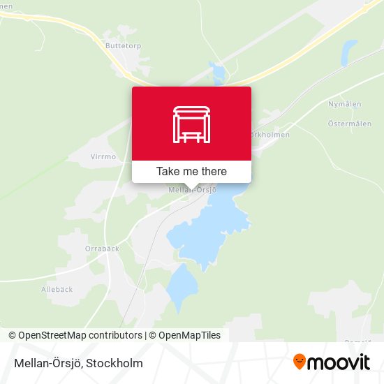 Mellan-Örsjö map