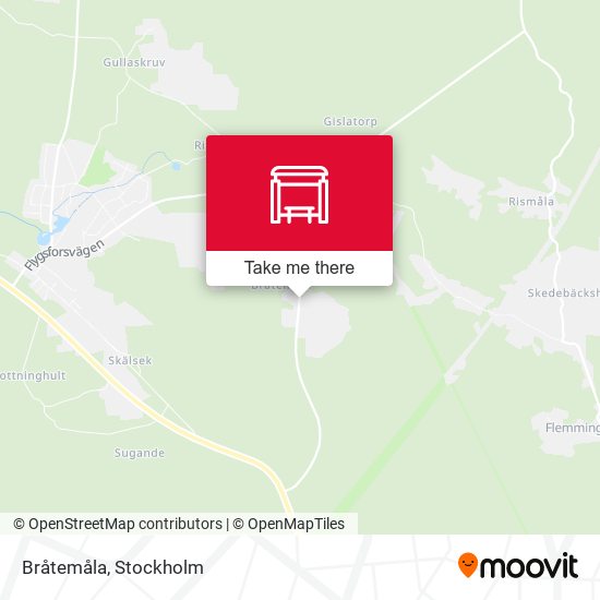 Bråtemåla map