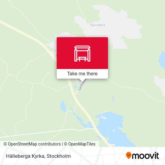 Hälleberga Kyrka map