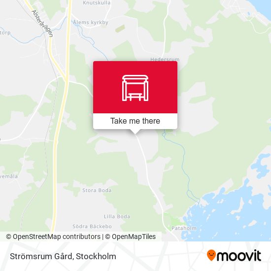 Strömsrum Gård map