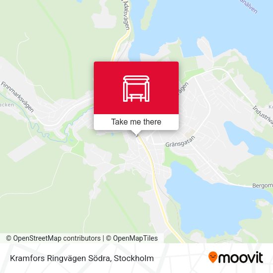 Kramfors Ringvägen Södra map