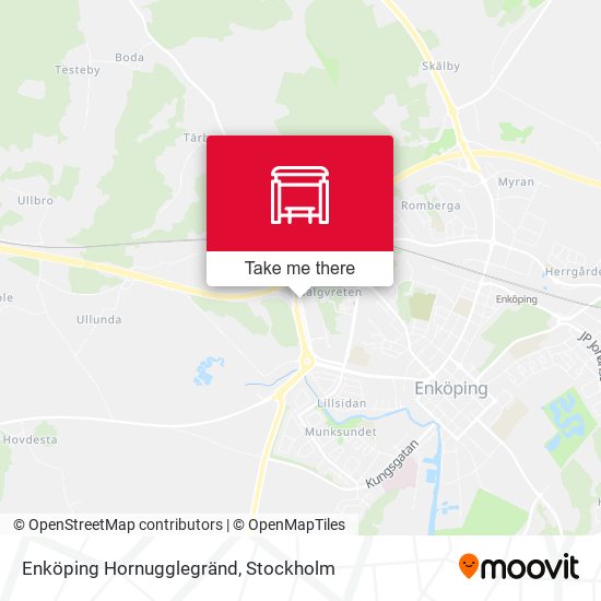 Enköping Hornugglegränd map