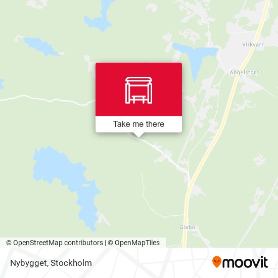 Nybygget map