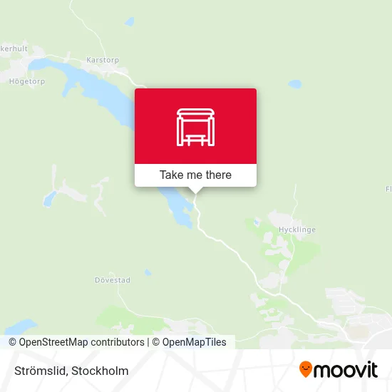 Strömslid map