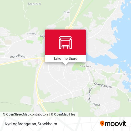 Kyrkogårdsgatan map