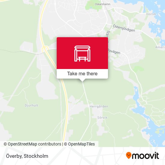 Överby map