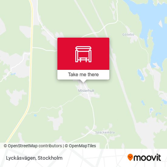 Lyckåsvägen map