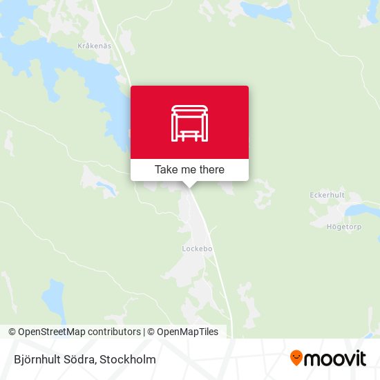 Björnhult Södra map