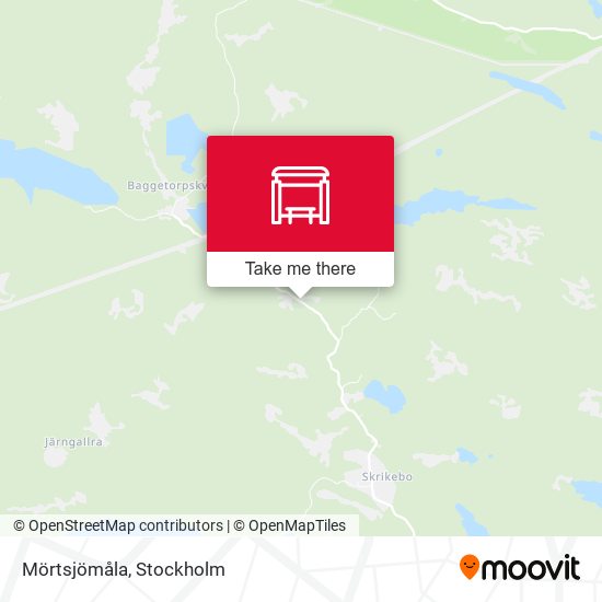 Mörtsjömåla map
