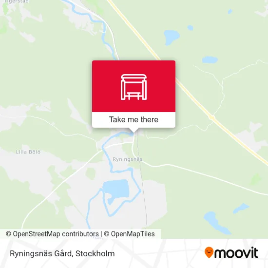Ryningsnäs Gård map