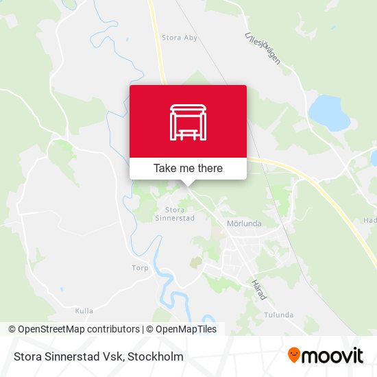 Stora Sinnerstad Vsk map