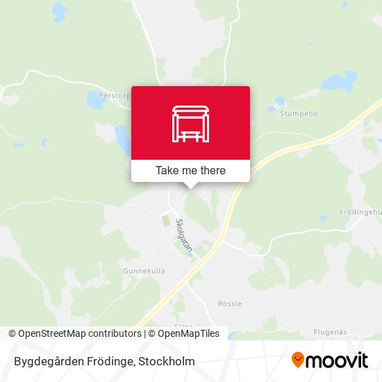 Bygdegården Frödinge map
