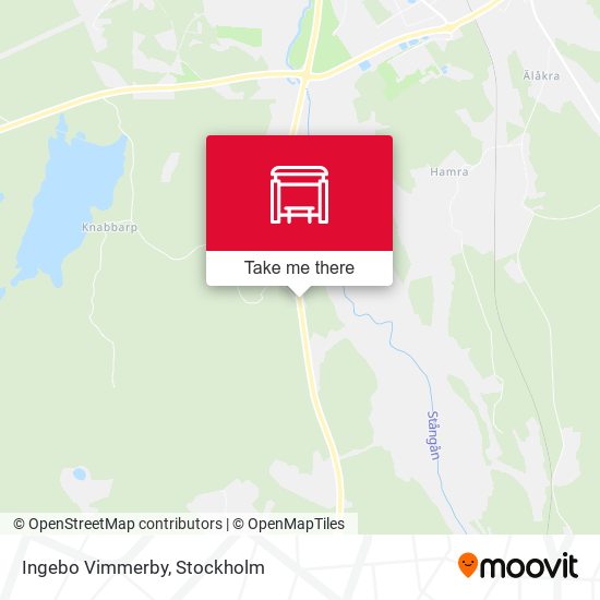 Ingebo Vimmerby map