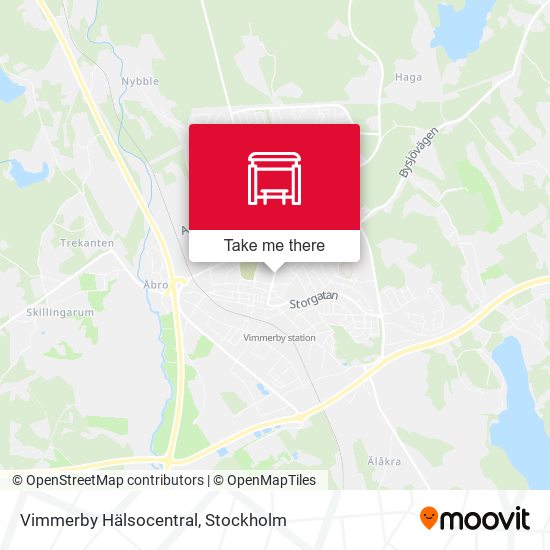 Vimmerby Hälsocentral map