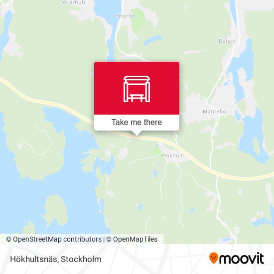 Hökhultsnäs map