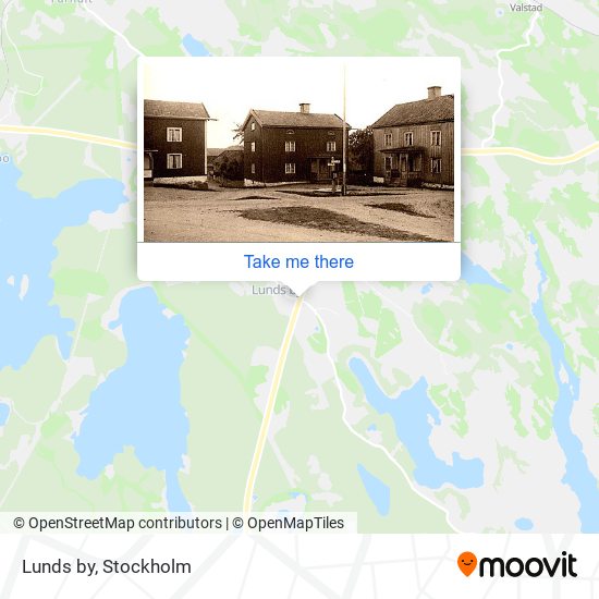 Lunds by map