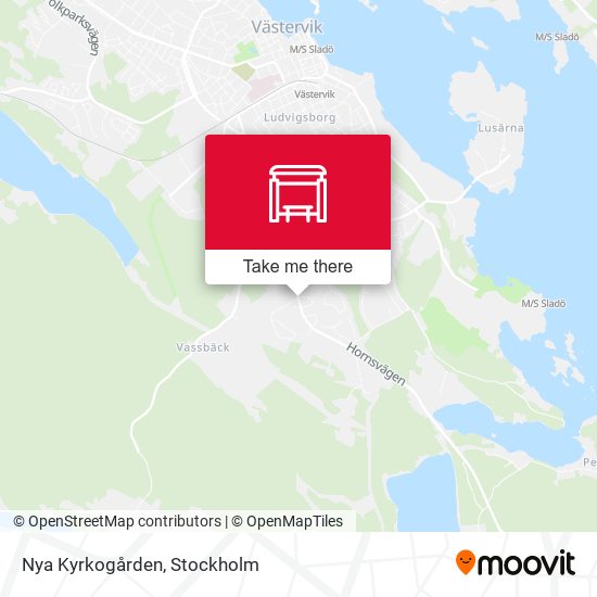 Nya Kyrkogården map