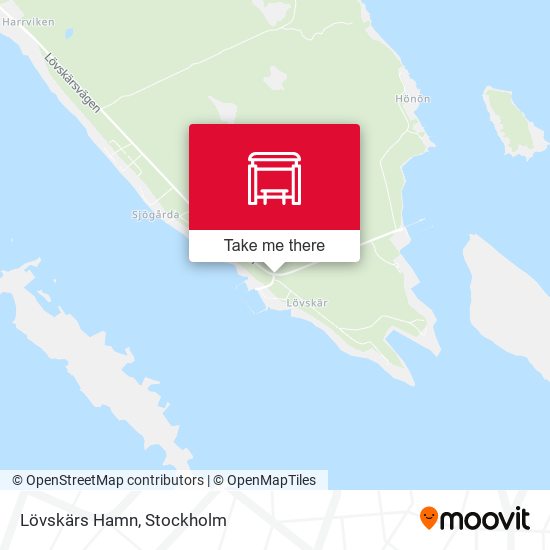 Lövskärs Hamn map