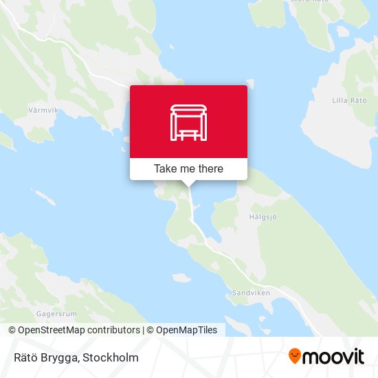 Rätö Brygga map