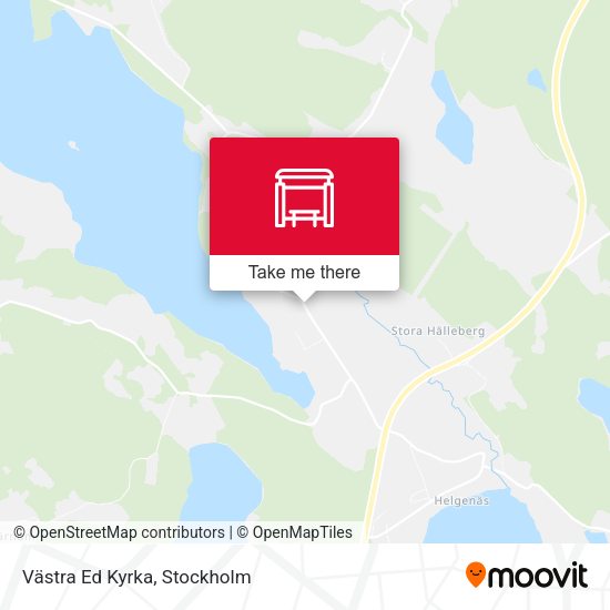 Västra Ed Kyrka map