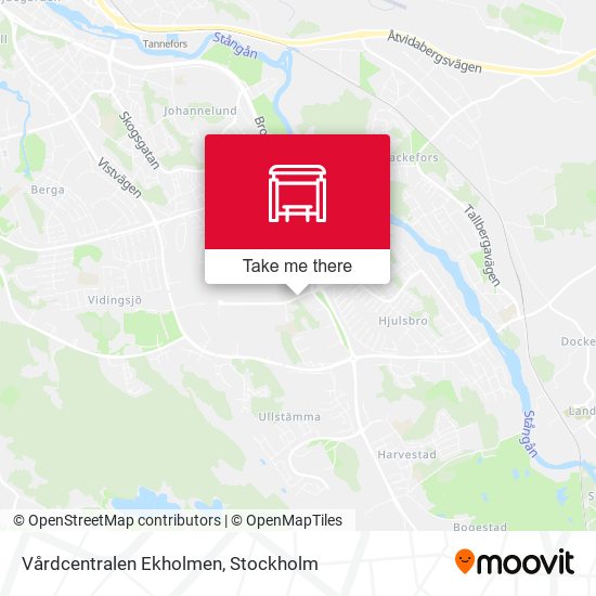 Vårdcentralen Ekholmen map