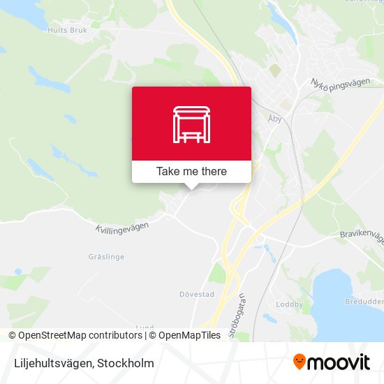 Liljehultsvägen map