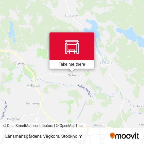 Länsmansgårdens Vägkors map