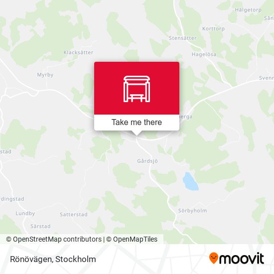 Rönövägen map