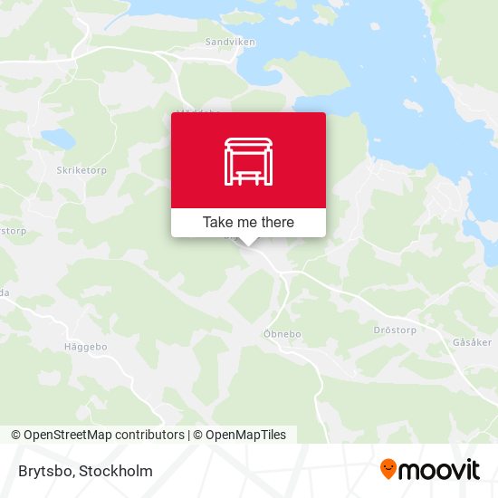 Brytsbo map