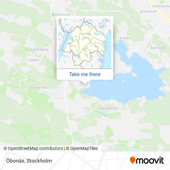 Öbonäs map