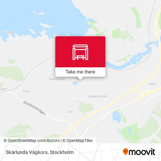 Skärlunda Vägkors map