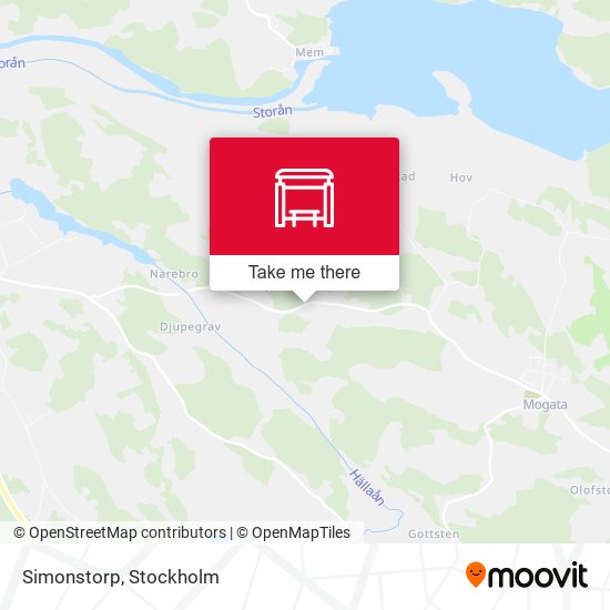 Simonstorp map